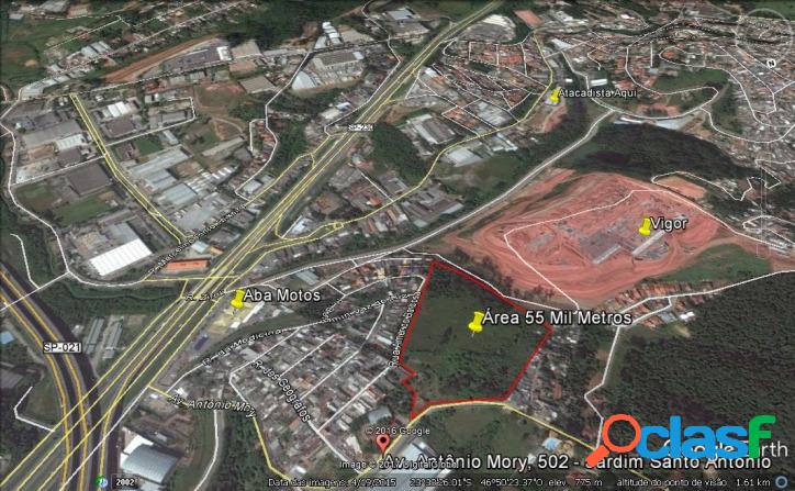 Terreno 55.000 m2 (Zeis-2) para Incorporação