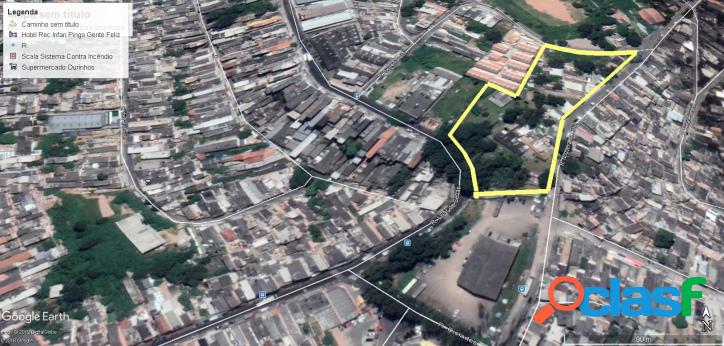 Terreno 9.669 m2 (ZM) no Valo Velho - Zona Sul - SP
