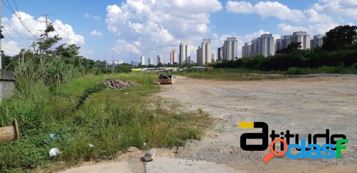 Áreas de 5.000 a 25.000 m² para Locação R$ 3,00m² em
