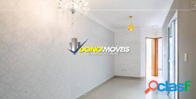 Apto 2 Dorms, 1 Vaga, 42m² - Vila Progresso - SA