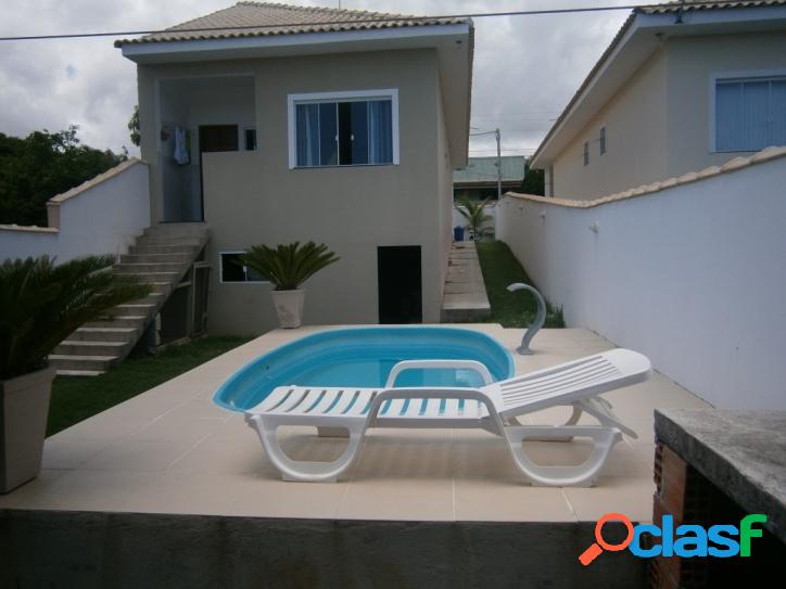 Casa com piscina no Coqueiral, Araruama