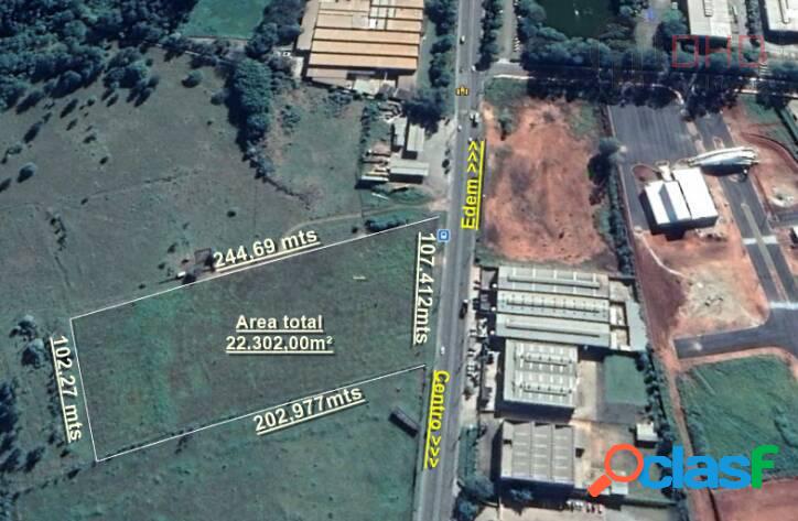 Excelente área comercial na Zona Industrial - Sorocaba