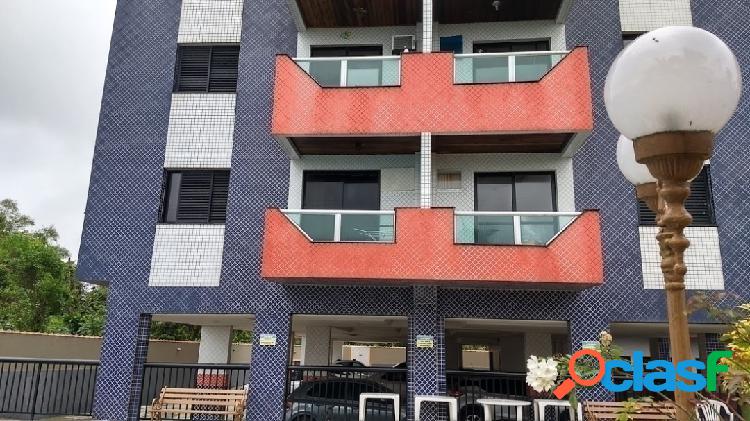 Litoral norte, pé na areia, apartamento 2 dormitórios