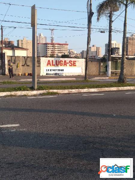 Terreno disponível para locação com excelente