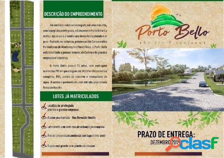 Terreno no Loteamento Porto Bello