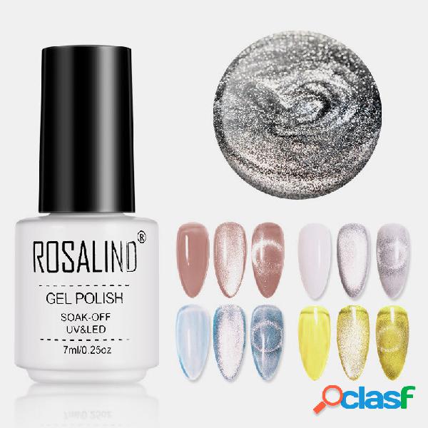 9D Cristal Cat Eye Gel 7ML Unhas Polonês Todos Para
