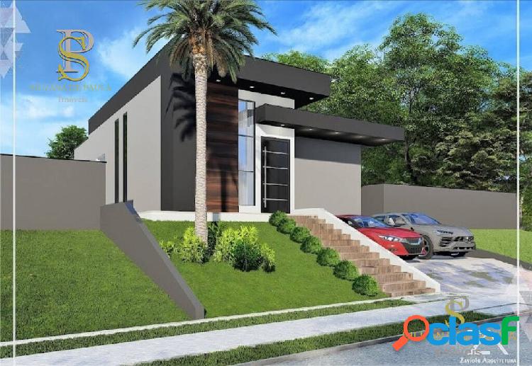 Casa À Venda - 145 m² em Condomínio Fechado - Atibaia.