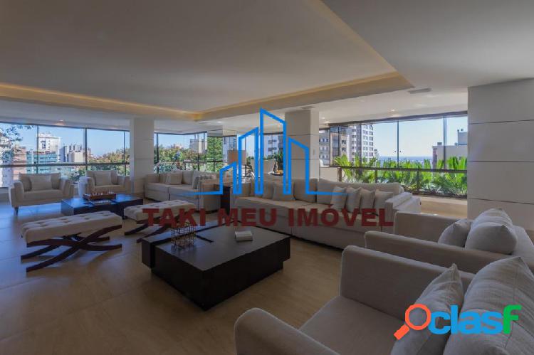 Exclusivo e elegante apartamento com 289 m², 1 p/ andar, 3