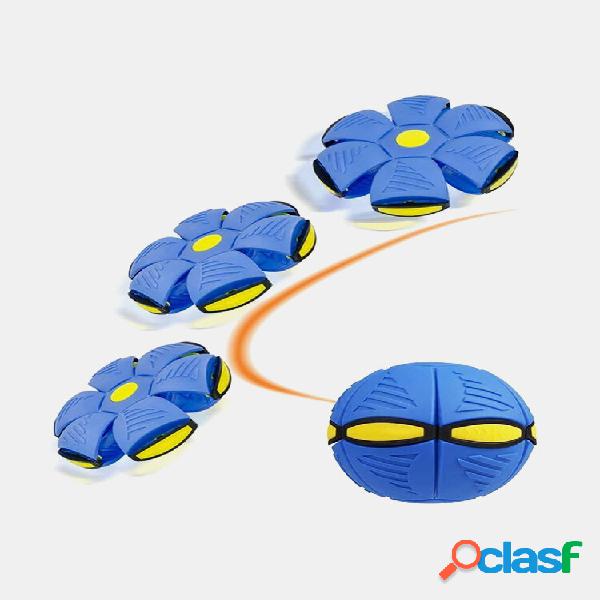 1 PC com bola de disco de lançamento plano de OVNI voador