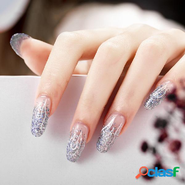 5ml Starry Rainbow Unhas Polish Gel Brilho Neon Color