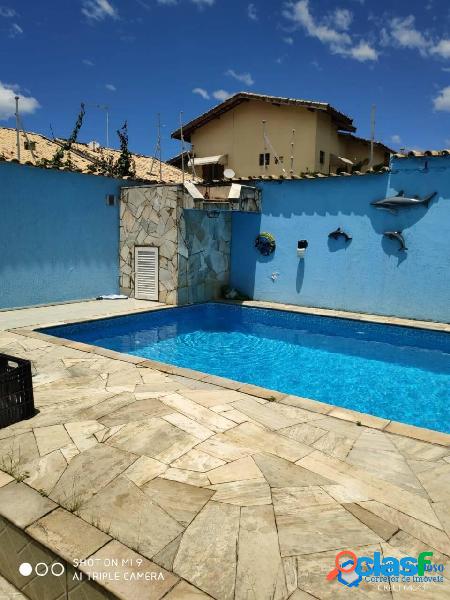 CASA 3 DORM=PISCINA=300M