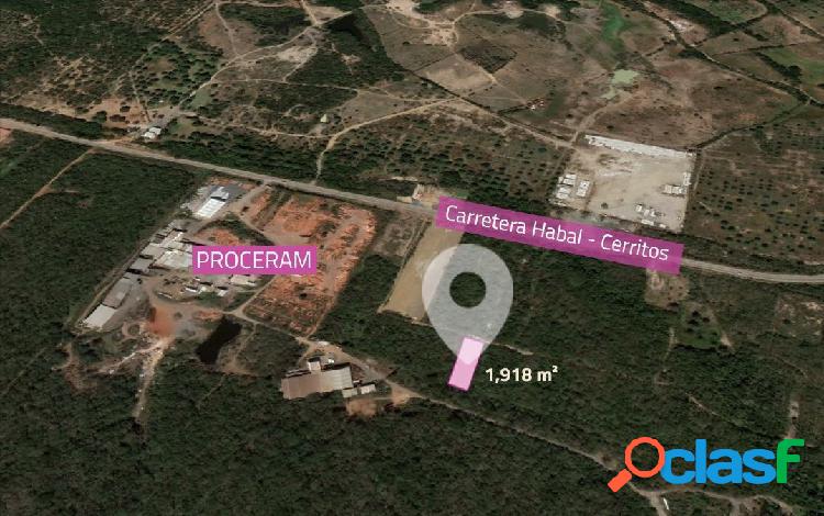 TERRENO DE OPORTUNIDAD USD$650.00 X M2 CERCA DE CERRITOS