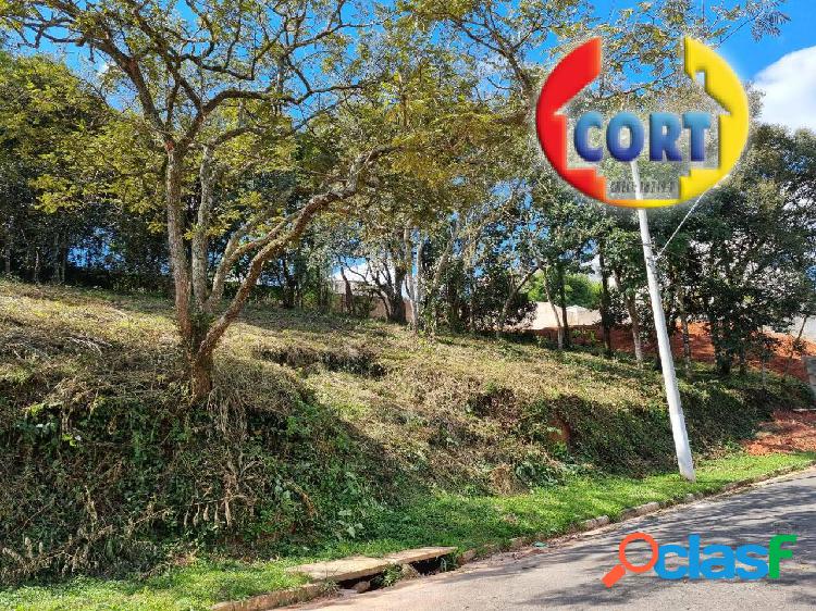 Lote amplo de frente para área verde do condomínio