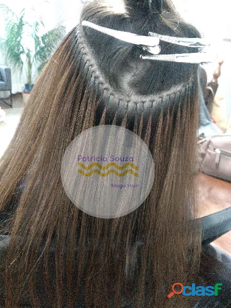Mega Hair Fita Adesiva, Microlink, MicroCápsulas Queratina