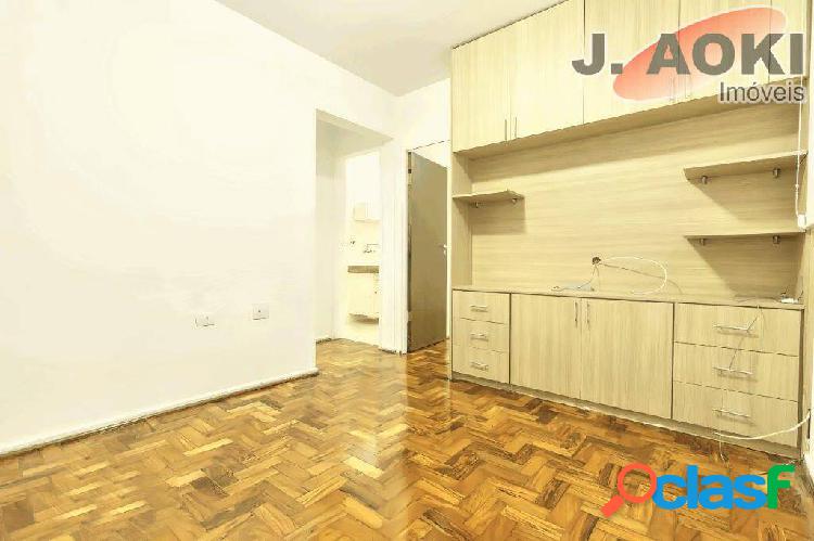 Apartamento para venda possui 33 m² com 1 quarto