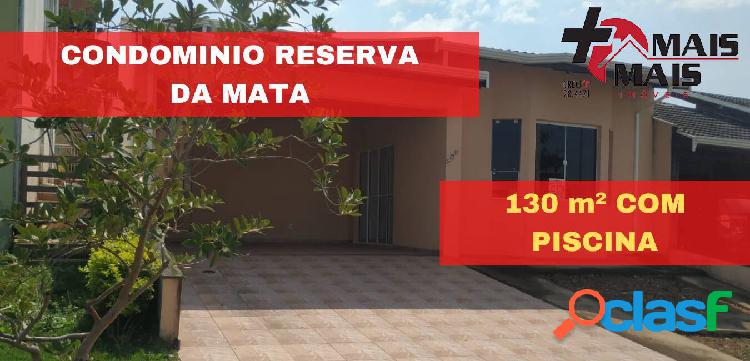 Casa 130 m² Reserva da mata monte mor