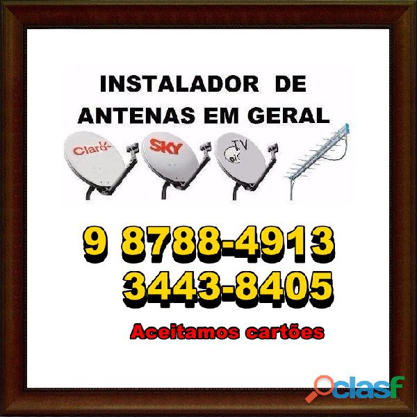 Telefone instalador de antena Ponte dos Carvalhos Ligue 3443