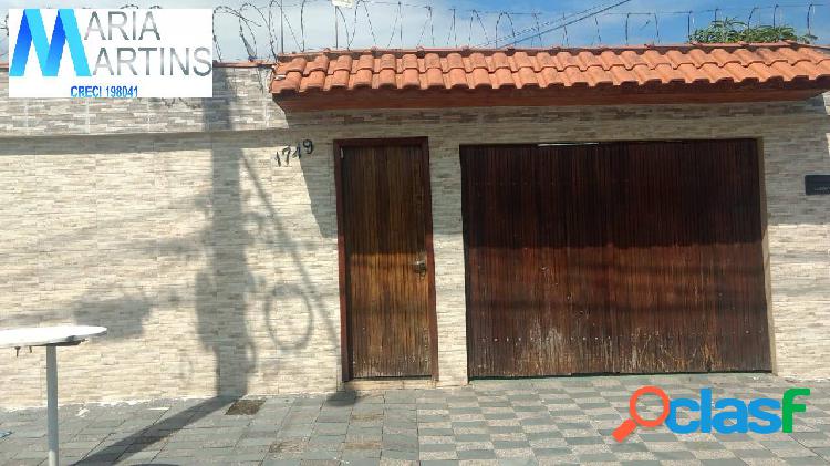 Vende casa térrea área 270m² - Vila Caiçara - Praia