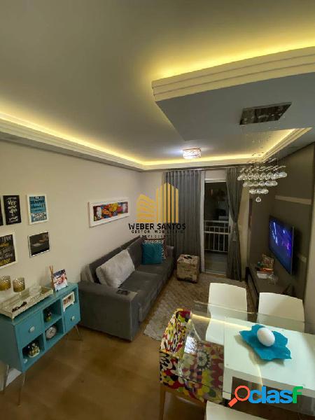 Apartamento com 62m² e 2 Dormitórios no Monte Castelo em