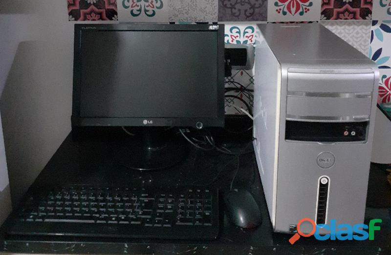 Computador Dell Monitor Aoc completo pronto para uso