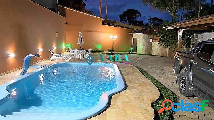 Casa com 2 dorm, Edícula Perequé Mirim, Ubatuba - R$ 490