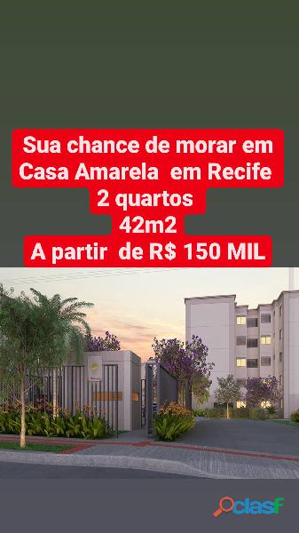 Lançamento em Recife com 02 quartos