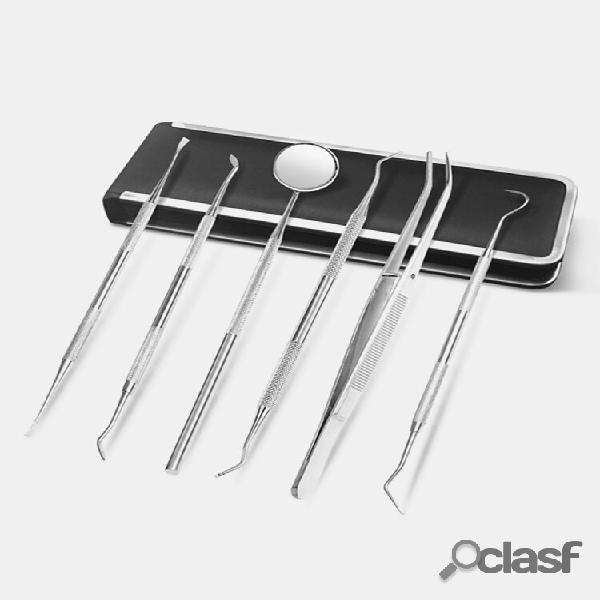 Ferramentas de limpeza de dentes dentais Espelho de sonda
