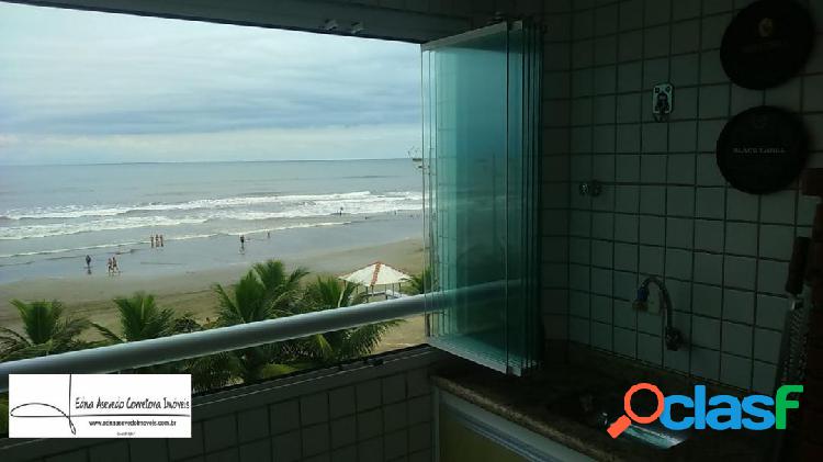 APTO. DE FRENTE PARA O MAR - 75M² - MONGAGUÁ - SÃO PAULO