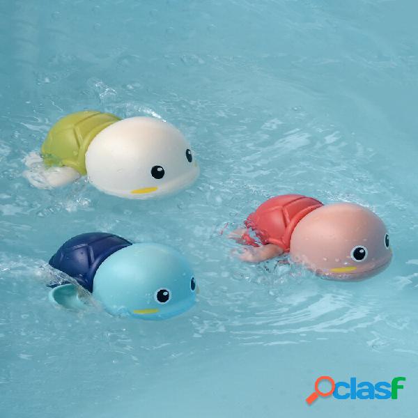Turtle Padrão Infant Swim Praia Banheiro Brincando com