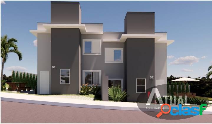 Sobrados de 80m² área construida no Jardim Cerejeiras –