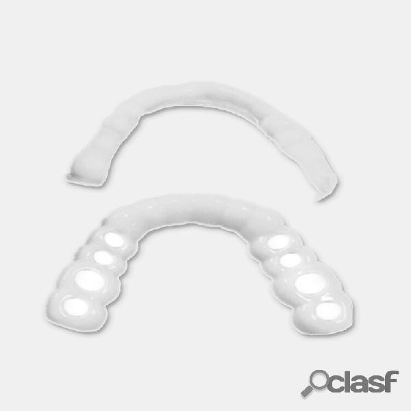 Kit para dentes falsos naturais Smile Comfort Folheados para
