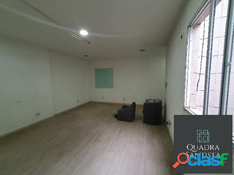 Sala Comercial para locação ma Vila Mathias - Santos - SP