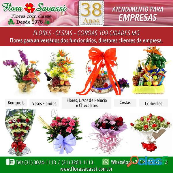 Nova Lima MG condomínios floricultura buquês de flores