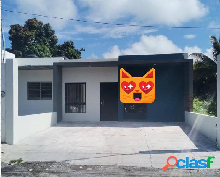 CASA EN VENTA EN COLONIA SOLIDARIDAD AL NORTE DE VILLA DE