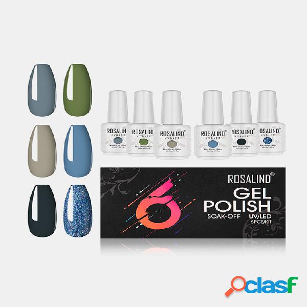 Conjunto de gel Unhas polonês 15ml Semi-permanente Vernis