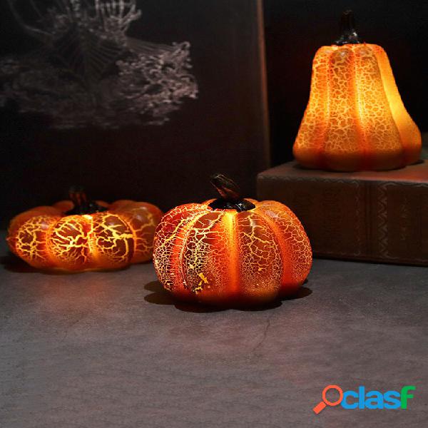 1 PC Halloween Abóbora Lamp Simulação Abóbora LED Candle