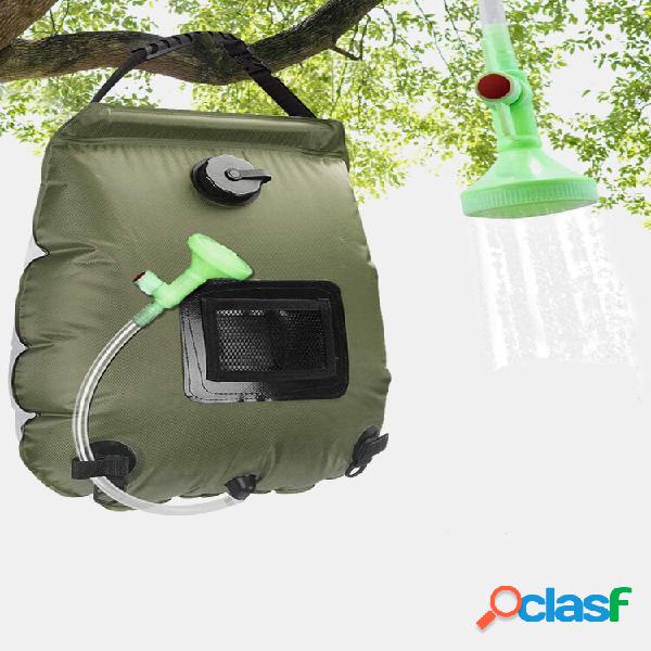 1 Sistema de chuveiro para PC 20L Sacos de banho de chuveiro