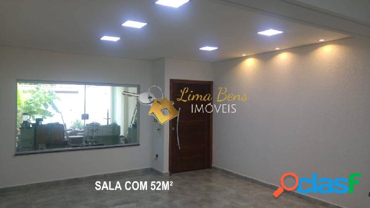 SOBRADO 3 DORMITÓRIOS 1 SUÍTE VILA PIRES - SANTO ANDRÉ