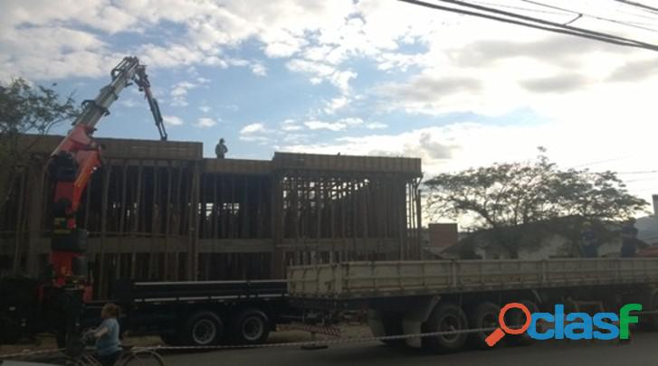 Munck Guindaste empilhadeira transporte nova santa rita