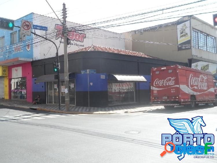 SALAO COMERCIAL NO CENTRO - ESQUINA