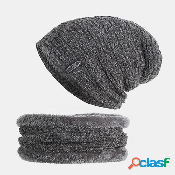 Malha masculina Plus Veludo horizontal vertical listrado