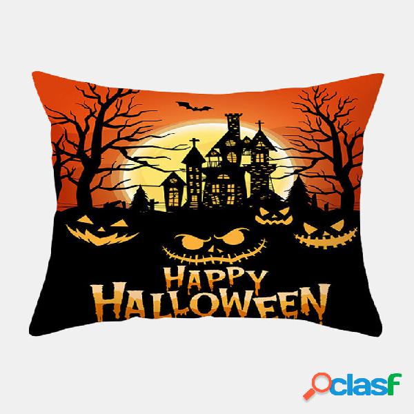 1 PC Capa de almofada de Halloween Fronha Capa de almofada