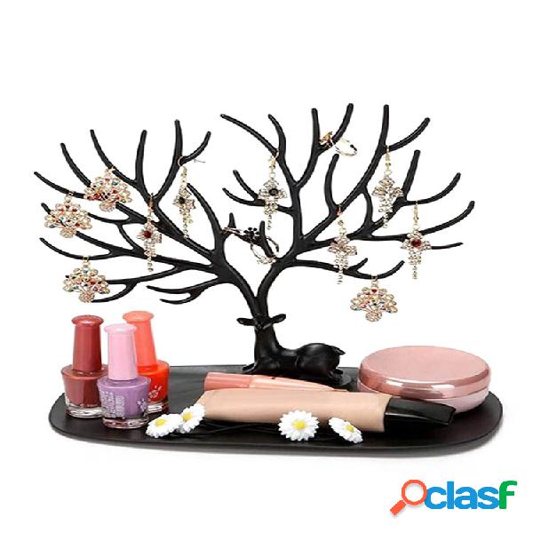 Antler Tree Creative Colar Joias Expositor Armazenamento de
