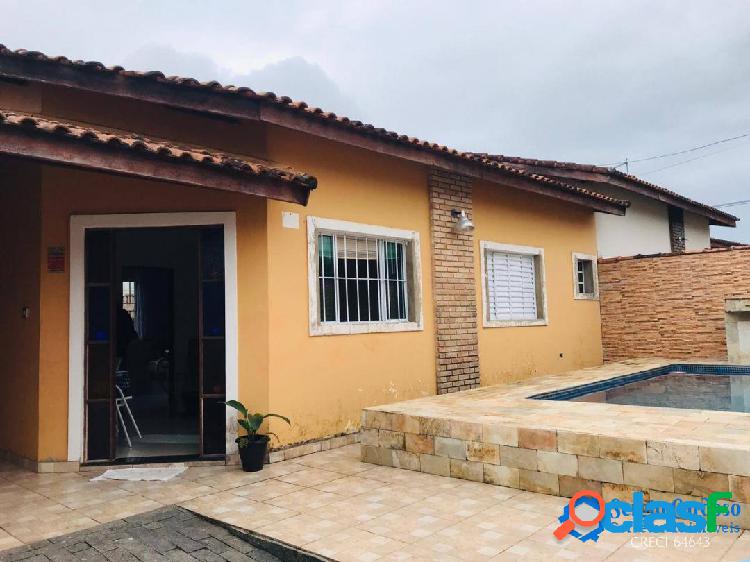 CASA COM PISCINA-3 DORMS-350M MAR-ÓTIMO LOCAL-