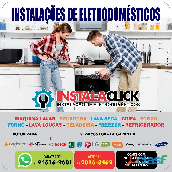 Serviços de instalação para eletrodomésticos em São