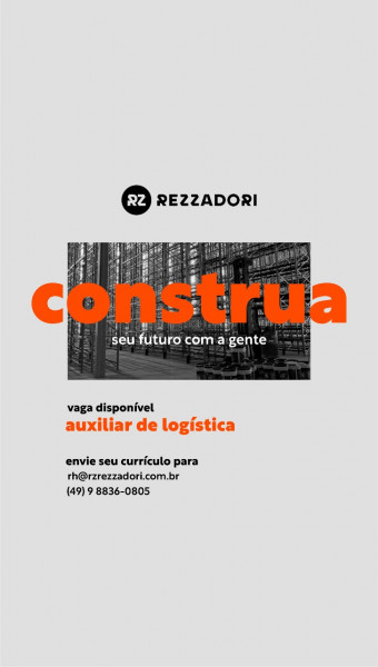 AUXILIAR DE LOGÍSTICA - ESTOQUE