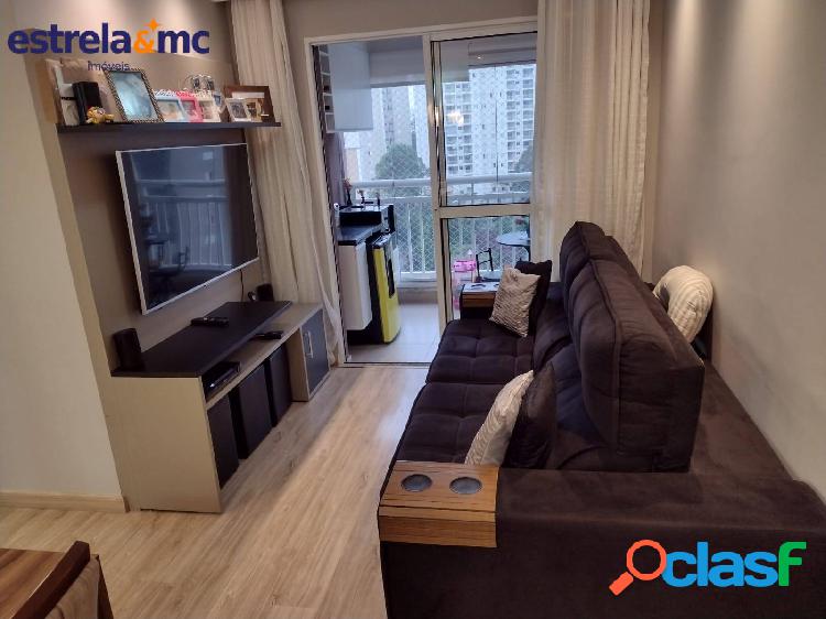 Apartamento todo planejado com móveis de qualidade 73m² c/