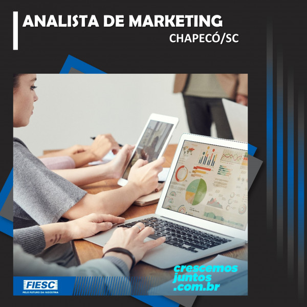 Selecionamos Analista de Marketing Digital, para atuar em