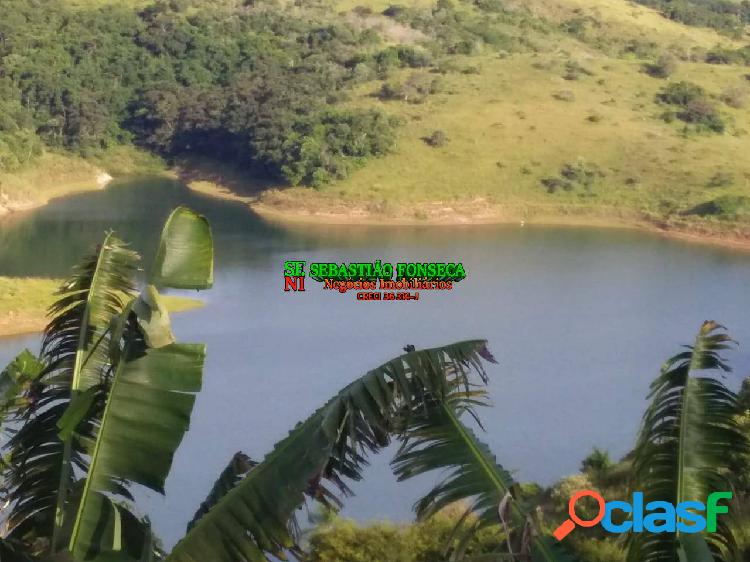 Chácara 1000 m² em Jambeiro com linda vista para a represa