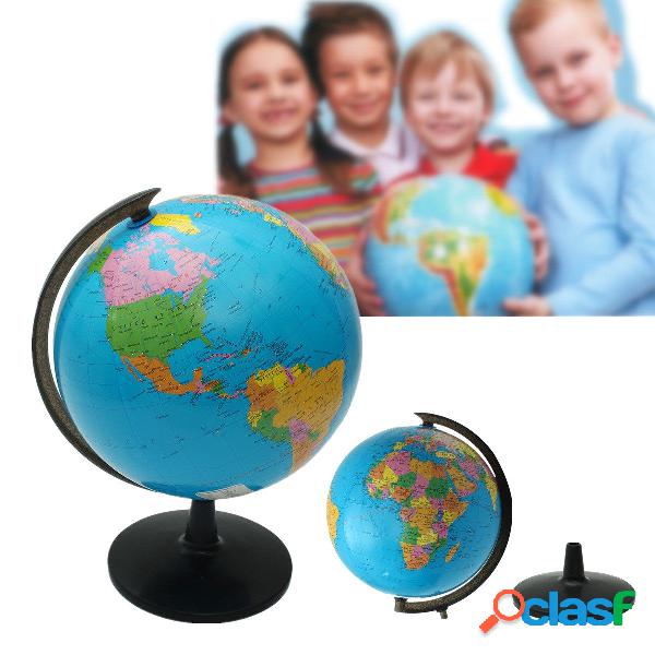 Mapa do Atlas do Globo Mundial com suporte para crianças
